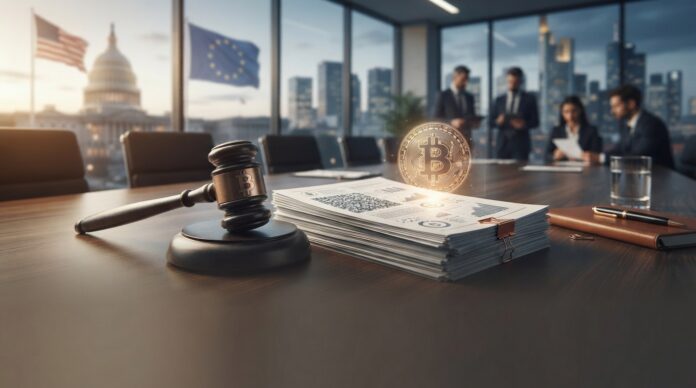 2026-07-14_missing_f445d97a-c266-4857-8698-efbf52dc685b ETF de Bitcoin: salidas de 425 millones tras breve repunte (imagen generada por IA)