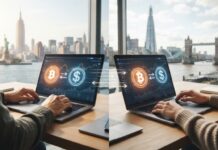 Stablecoins: pagos transfronterizos lideran su uso en UK Stablecoins: pagos transfronterizos lideran su uso en UK (imagen generada por IA)