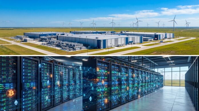 2026-07-28_agent_ecdcd119-8031-4fd4-be1b-f72fbd9a3b1f_1785273393682 Minería Bitcoin e IA: Galaxy y MARA se expanden en Texas (imagen generada por IA)