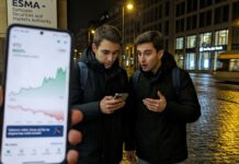 Volumen cripto: Corea del Sur se dispara tras caída bursátil Volumen cripto: Corea del Sur se dispara tras caída bursátil (imagen generada por IA)