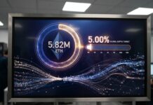 Ethereum: Bitmine roza el 5% del suministro global Ethereum: Bitmine roza el 5% del suministro global (imagen generada por IA)