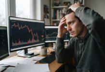 Bitcoin emite señales de capitulación: análisis del mercado Bitcoin emite señales de capitulación: análisis del mercado (imagen generada por IA)