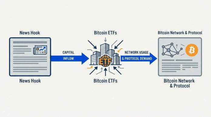 2026-08-24_concept_682ed89b-0aa4-45be-944d-b335e6fec223_1787571315373 ETF de Bitcoin: entradas de 1.900 millones en una semana (imagen generada por IA)