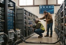 Prima de Bitcoin en EE. UU. vuelve a positivo desde mayo Prima de Bitcoin en EE. UU. vuelve a positivo desde mayo (imagen generada por IA)