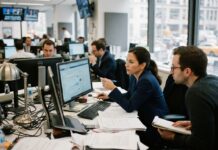 Empleo en EE. UU. supera expectativas y Bitcoin cae un 2% Empleo en EE. UU. supera expectativas y Bitcoin cae un 2% (imagen generada por IA)