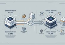 Solana triplica el tamaño de sus transacciones a 4.096 bytes Solana triplica el tamaño de sus transacciones a 4.096 bytes (imagen generada por IA)