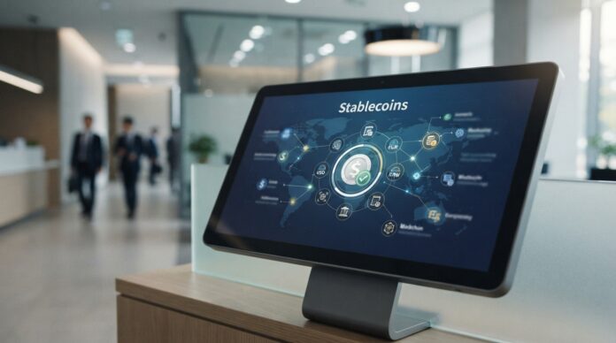 2026-09-22_agent_bcf0bafe-80a7-43b4-b71b-2aa9aa90362a_1790050552598 Kakao Pay y KakaoBank exploran stablecoins con Fireblocks (imagen generada por IA)