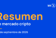 Resumen de mercado cripto del 24 de septiembre: jornada en verde y Ondo sube un 23,22% Resumen de mercado 24 de septiembre de 2026
